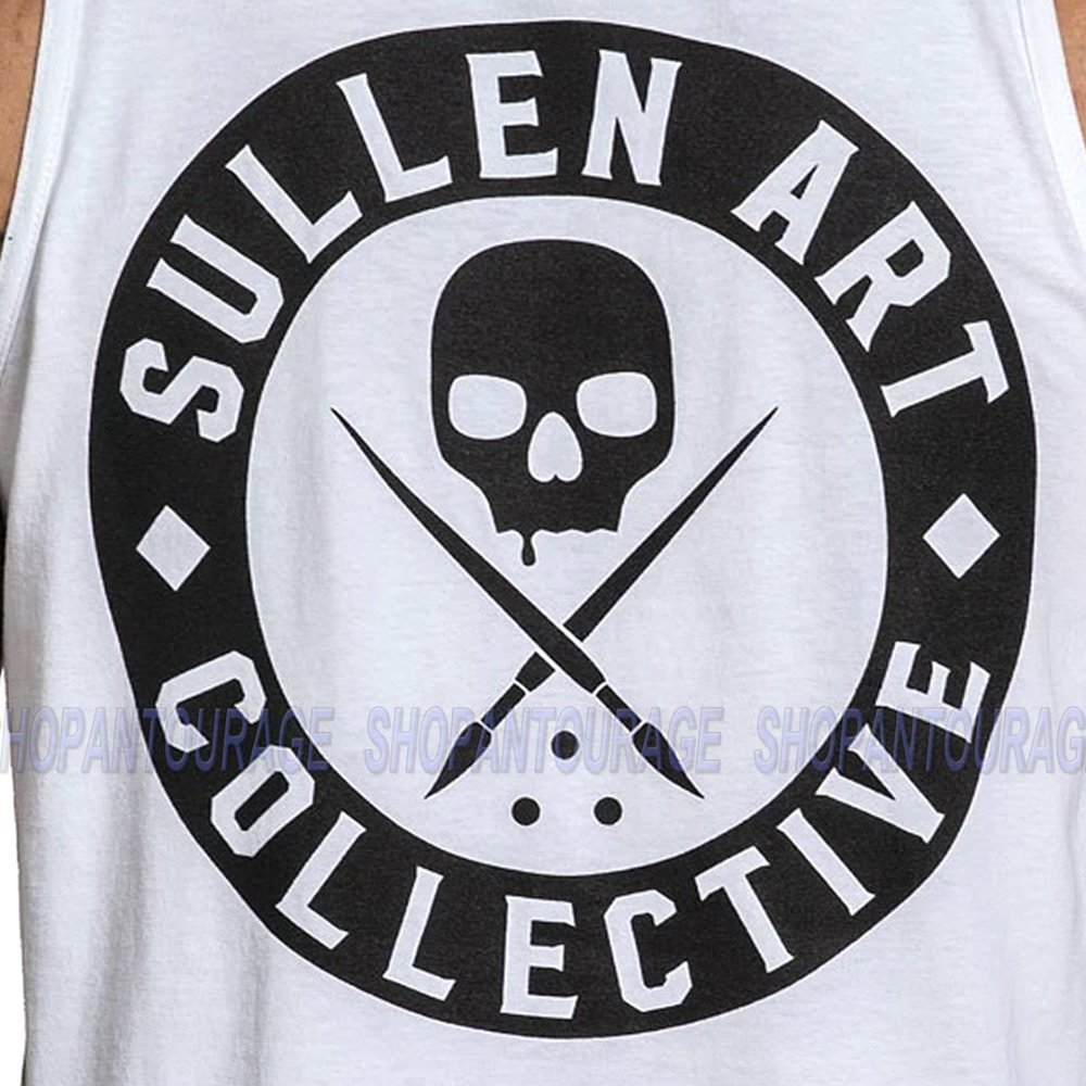 Sullen Summer White SCM3216 Tank Top For Men - Picture 3 of 5